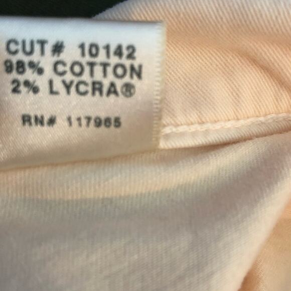 J Brand Sherbet Pink Skinny Jeans Size 29 | Colored Denim Ankle Pants - Picture 8 of 15